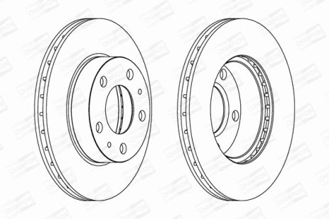 Диск тормозной CITROËN JUMPER, FIAT DUCATO, CHAMPION (563021CH) Диск тормозной CITROËN JUMPER, FIAT DUCATO, CHAMPION (563021CH)