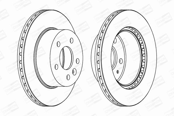 Диск тормозной FORD AUSTRALIA, MERCEDES-BENZ V-CLASS, CHAMPION (562054CH) Диск тормозной FORD AUSTRALIA, MERCEDES-BENZ V-CLASS, CHAMPION (562054CH)
