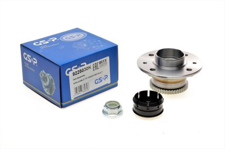Комплект подшипника ступицы колеса, NISSAN KUBISTAR, RENAULT KANGOO, GSP (9225030K) Комплект подшипника ступицы колеса, NISSAN KUBISTAR, RENAULT KANGOO, GSP (9225030K)
