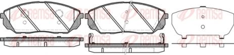Комплект тормозных колодок, KIA 581013EE01, KIA SORENTO, REMSA (104112) Комплект тормозных колодок, KIA 581013EE01, KIA SORENTO, REMSA (104112)