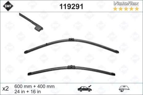 Щетка стеклоочистителя, BMW 61610415881, BMW 3, SWF (119291) Щетка стеклоочистителя, BMW 61610415881, BMW 3, SWF (119291)