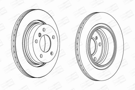 Диск гальмівний BMW 3, CHAMPION (562094CH) Диск гальмівний BMW 3, CHAMPION (562094CH)