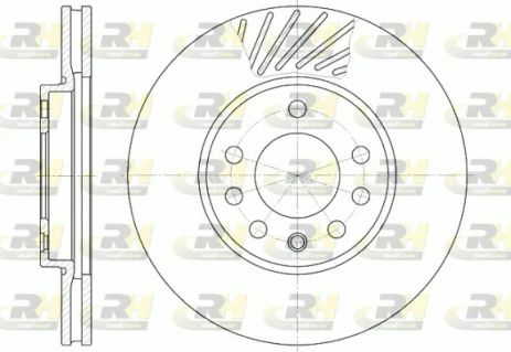 Диск тормозной OPEL MERIVA, VAUXHALL MERIVA, ROAD HOUSE (658410) Диск тормозной OPEL MERIVA, VAUXHALL MERIVA, ROAD HOUSE (658410)