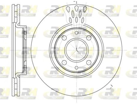 Диск тормозной CHRYSLER YPSILON, PEUGEOT BIPPER, ROAD HOUSE (644310)