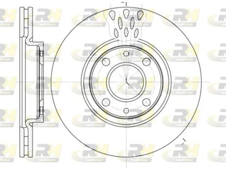 Диск тормозной CHRYSLER YPSILON, PEUGEOT BIPPER, ROAD HOUSE (644310)
