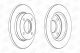 Диск гальмівний MAZDA 121, FORD FIESTA, CHAMPION (562038CH) Диск гальмівний MAZDA 121, FORD FIESTA, CHAMPION (562038CH)