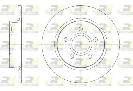 Диск гальмівний FORD FOCUS, ROAD HOUSE (6150300) Диск гальмівний FORD FOCUS, ROAD HOUSE (6150300)