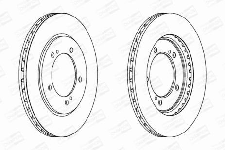 Диск тормозной SUZUKI GRAND, CHAMPION (562445CH) Диск тормозной SUZUKI GRAND, CHAMPION (562445CH)