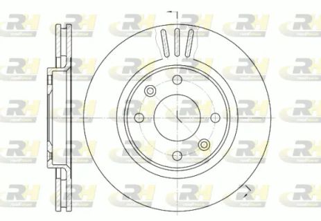 Диск тормозной OPEL CROSSLAND, DS DS, ROAD HOUSE (660310) Диск тормозной OPEL CROSSLAND, DS DS, ROAD HOUSE (660310)