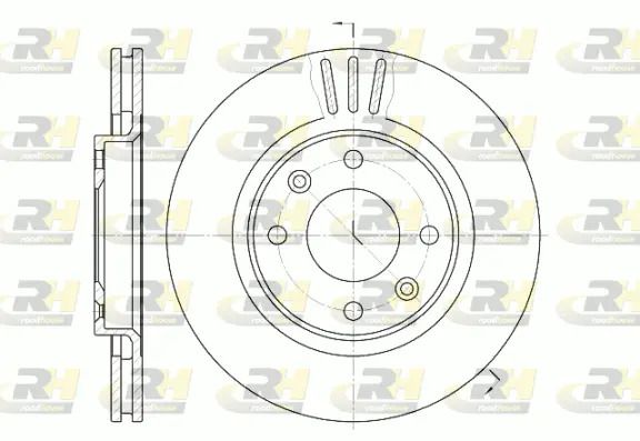 Диск тормозной OPEL CROSSLAND, DS DS, ROAD HOUSE (660310) Диск тормозной OPEL CROSSLAND, DS DS, ROAD HOUSE (660310)