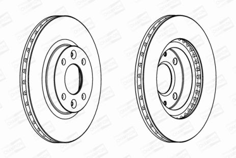 Диск тормозной LADA XRAY, RENAULT CLIO, CHAMPION (562960CH) Диск тормозной LADA XRAY, RENAULT CLIO, CHAMPION (562960CH)