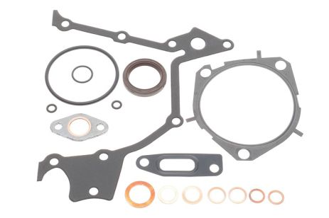 Комплект прокладок, блок-картер двигателя, DR DR, LANCIA MUSA, ELRING (387580)