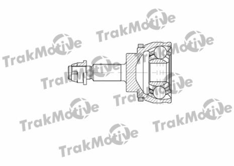 ШРКШ у зборі, комплект RENAULT MEGANE, TRAKMOTIVE (400734)