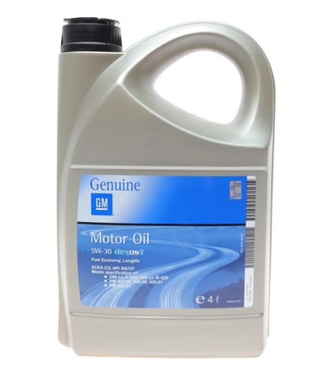 Олива моторна Dexos 2 Fuel Economy 5W30 4л., GM (93165556) Олива моторна Dexos 2 Fuel Economy 5W30 4л., GM (93165556)