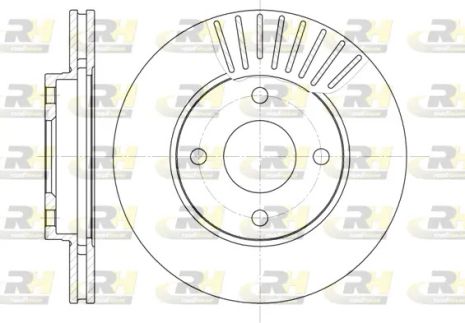 Диск тормозной VOLVO C30, MAZDA 2, ROAD HOUSE (657510) Диск тормозной VOLVO C30, MAZDA 2, ROAD HOUSE (657510)