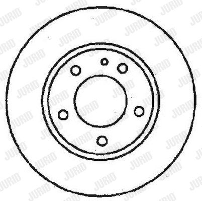 Диск тормозной FIAT ALBEA, FORD USA, JURID (561717JC) Диск тормозной FIAT ALBEA, FORD USA, JURID (561717JC)