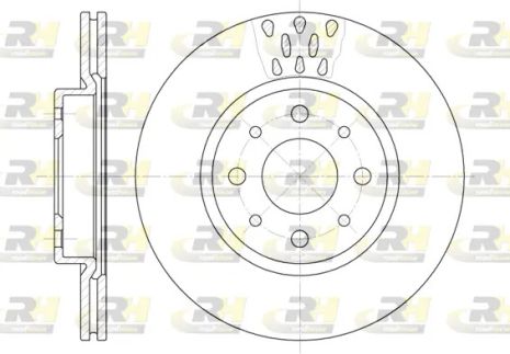 Диск тормозной LANCIA YPSILON, FIAT ALBEA, ROAD HOUSE (618910) Диск тормозной LANCIA YPSILON, FIAT ALBEA, ROAD HOUSE (618910)