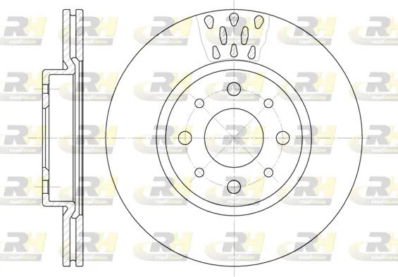 Диск гальмівний LANCIA YPSILON, FIAT ALBEA, ROAD HOUSE (618910) Диск гальмівний LANCIA YPSILON, FIAT ALBEA, ROAD HOUSE (618910)