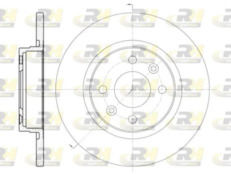 Диск тормозной RENAULT SANDERO/STEPWAY, SMART FORFOUR, ROAD HOUSE (680900) Диск тормозной RENAULT SANDERO/STEPWAY, SMART FORFOUR, ROAD HOUSE (680900)