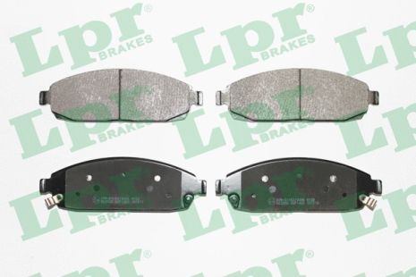 Тормозные колодки для дисков (f, v, с датчиком), JEEP COMMANDER, LPR (05P1403)