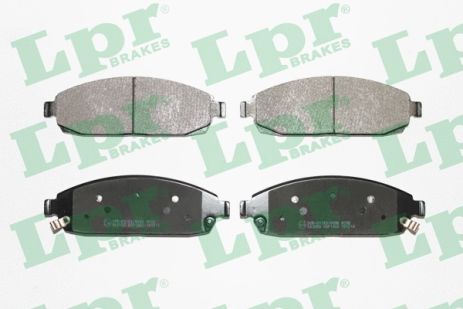 Тормозные колодки для дисков (f, v, с датчиком), JEEP COMMANDER, LPR (05P1403)