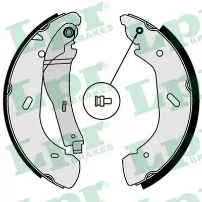 Колодка тормозов. барабан. ford transit задн. (пр-во), FORD TRANSIT, FORD 4743576, LPR (07790)