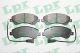 Тормозные колодки для дисков (f, v, с датчиком), FORD TRANSIT, LPR (05P1259)