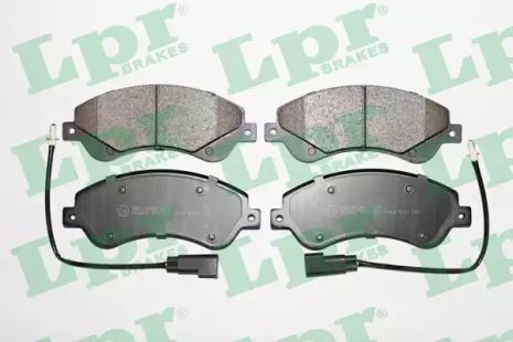 Тормозные колодки для дисков (f, v, с датчиком), FORD TRANSIT, LPR (05P1259)