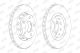 Диск тормозной AUDI A6, VW PASSAT, JURID (562515JC)