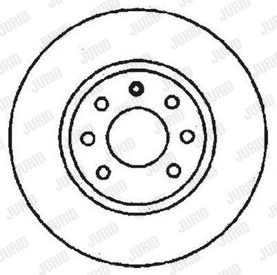 Диск тормозной VOLVO 440, JURID (561446JC) Диск тормозной VOLVO 440, JURID (561446JC)
