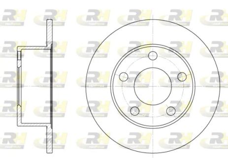 Диск гальмівний SKODA SUPERB, VW PASSAT, ROAD HOUSE (612300) Диск гальмівний SKODA SUPERB, VW PASSAT, ROAD HOUSE (612300)