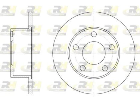 Диск тормозной SKODA SUPERB, VW PASSAT, ROAD HOUSE (612300) Диск тормозной SKODA SUPERB, VW PASSAT, ROAD HOUSE (612300)