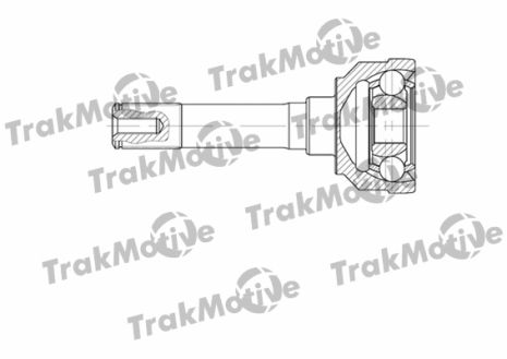 Шарнирный комплект, приводной вал, LAND ROVER, TRAKMOTIVE (400717)