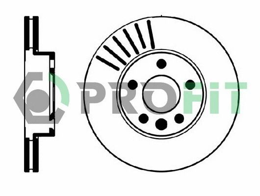 Диск гальмівний PROFIT (50100846) Диск гальмівний PROFIT (50100846)