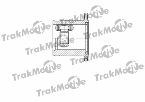 ШРУС в сборе, комплект AUDI A4, SEAT EXEO, TRAKMOTIVE (450092)