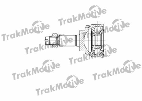 ШРУС в сборе, комплект SUZUKI SWIFT, TRAKMOTIVE (400702)