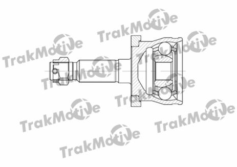 ШРУС в сборе, комплект JEEP GRAND CHEROKEE, TRAKMOTIVE (400587)