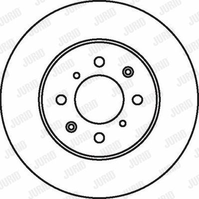 Диск гальмівний MG MG, ROVER 25, JURID (562082JC)