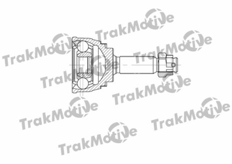 ШРУС в сборе, комплект HYUNDAI LANTRA, MITSUBISHI LANCER, TRAKMOTIVE (400649)