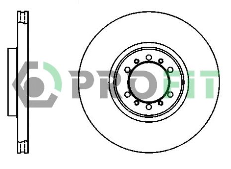 Диск тормозной PROFIT (50101212) Диск тормозной PROFIT (50101212)