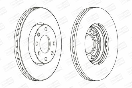 Диск тормозной CHEVROLET ASTRA, VAUXHALL ASTRA, CHAMPION (562069CH) Диск тормозной CHEVROLET ASTRA, VAUXHALL ASTRA, CHAMPION (562069CH)