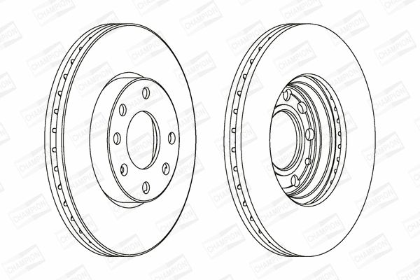 Диск тормозной CHEVROLET ASTRA, VAUXHALL ASTRA, CHAMPION (562069CH) Диск тормозной CHEVROLET ASTRA, VAUXHALL ASTRA, CHAMPION (562069CH)