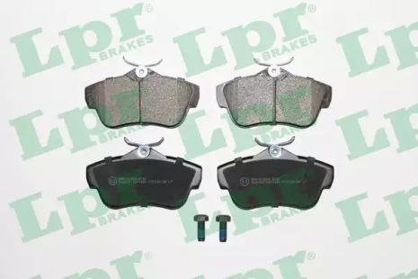 Тормозные колодки для дисков (r, s), FIAT SCUDO, LPR (05P1460)
