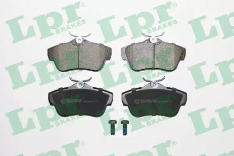 Тормозные колодки для дисков (r, s), FIAT SCUDO, LPR (05P1460)