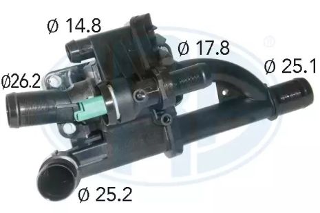 Термостат, охлаждающая жидкость 350402A MAZDA FIAT