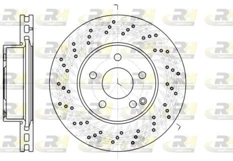 Диск тормозной MERCEDES-BENZ C-CLASS, ROAD HOUSE (6106810)