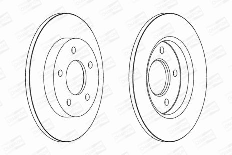 Диск тормозной MAZDA 3, CHAMPION (562560CH) Диск тормозной MAZDA 3, CHAMPION (562560CH)