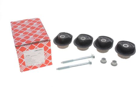Р/к задньої підвіски (4 з блоку+2 болта+2 гайки) VW Passat 88-, FEBI BILSTEIN (01201)