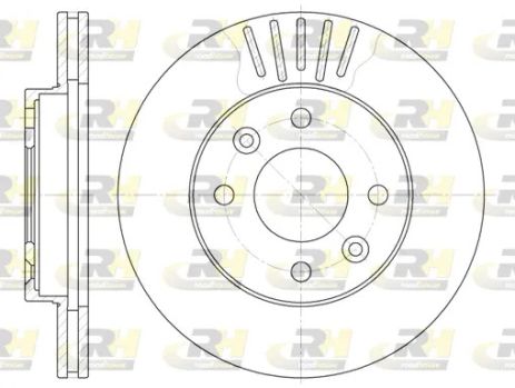 Диск гальмівний NISSAN KUBISTAR, RENAULT KANGOO, ROAD HOUSE (608010) Диск гальмівний NISSAN KUBISTAR, RENAULT KANGOO, ROAD HOUSE (608010)
