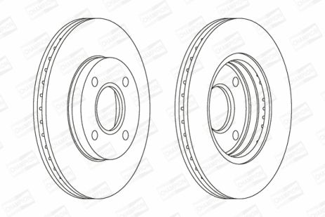 Диск тормозной FORD AUSTRALIA, MAZDA 2, CHAMPION (562078CH) Диск тормозной FORD AUSTRALIA, MAZDA 2, CHAMPION (562078CH)